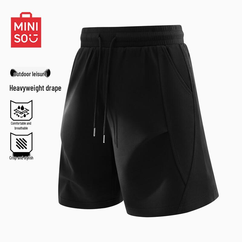 MINISO Men s Drape Casual Loose Fit Shorts XL