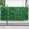 300*50cm Künstlicher Efeu Zaun Garten Kunstgrün Sichtschutz Sonnenschutz Falsche Hecke Für Wand Landschaftsgestaltung Gartendekoration