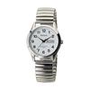 [CREPHA] CREPHA Watch Analog Elastic Band Date Day of the Week Daily Waterproof White TE-AM179-WTS Men's