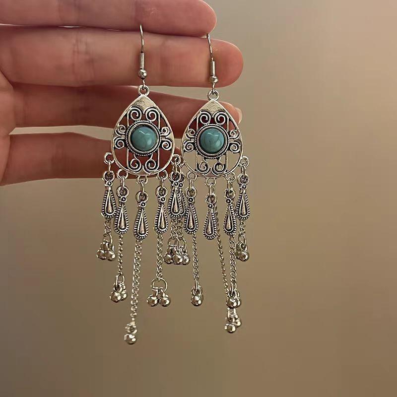 

Модные серьги-подвески для женщин серебряный