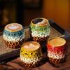 Vintage Kiln-Glazed Large Capacity Ceramic Latte Cup
