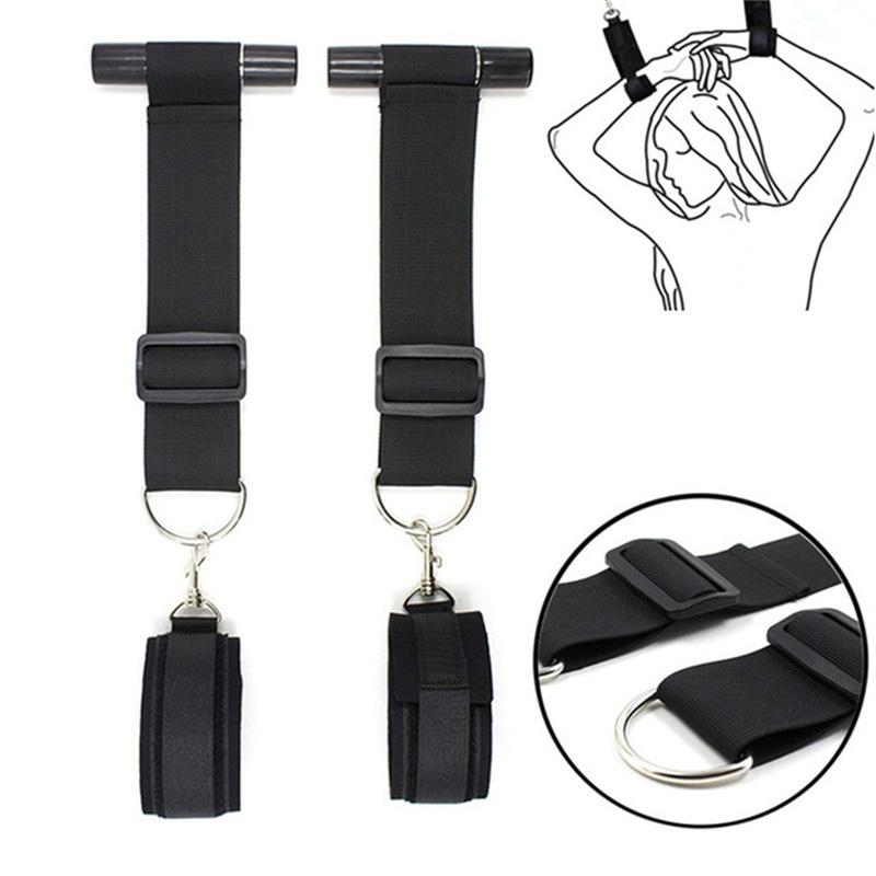 Adult Product Handcuffs Bondage Set Couples Games Door Clips Handcuffs Shackles Erotic Accessories