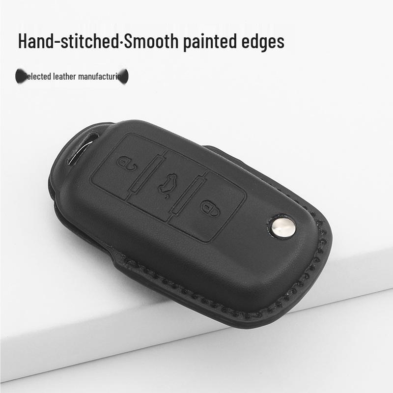 Compatible Key Case for VW Models: Bora, Sagitar, Polo, Tiguan, Tayron, Lamando, Lavida, T-Cross, Golf - Key Bag Shell Buckle.