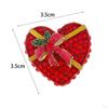 Christmas Brooch Pins, Cloth Decorative Accessories for Turbans Decoration