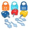 Number Matching Number Lock Key Toys Math Count Learning Number Toy  For Toddler