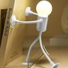 Funny Sportsman Night Light Versatile Lamp Creative Stretchable Silicone Nursery Table Lamp Kids Night Lights Cordless Lamp