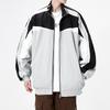 Contrasterende Kleur Patchwork Herenjas Veelzijdige Mode Sport Herfst 2026 Nieuwe Losse Trend Trendy Merk Herenjas