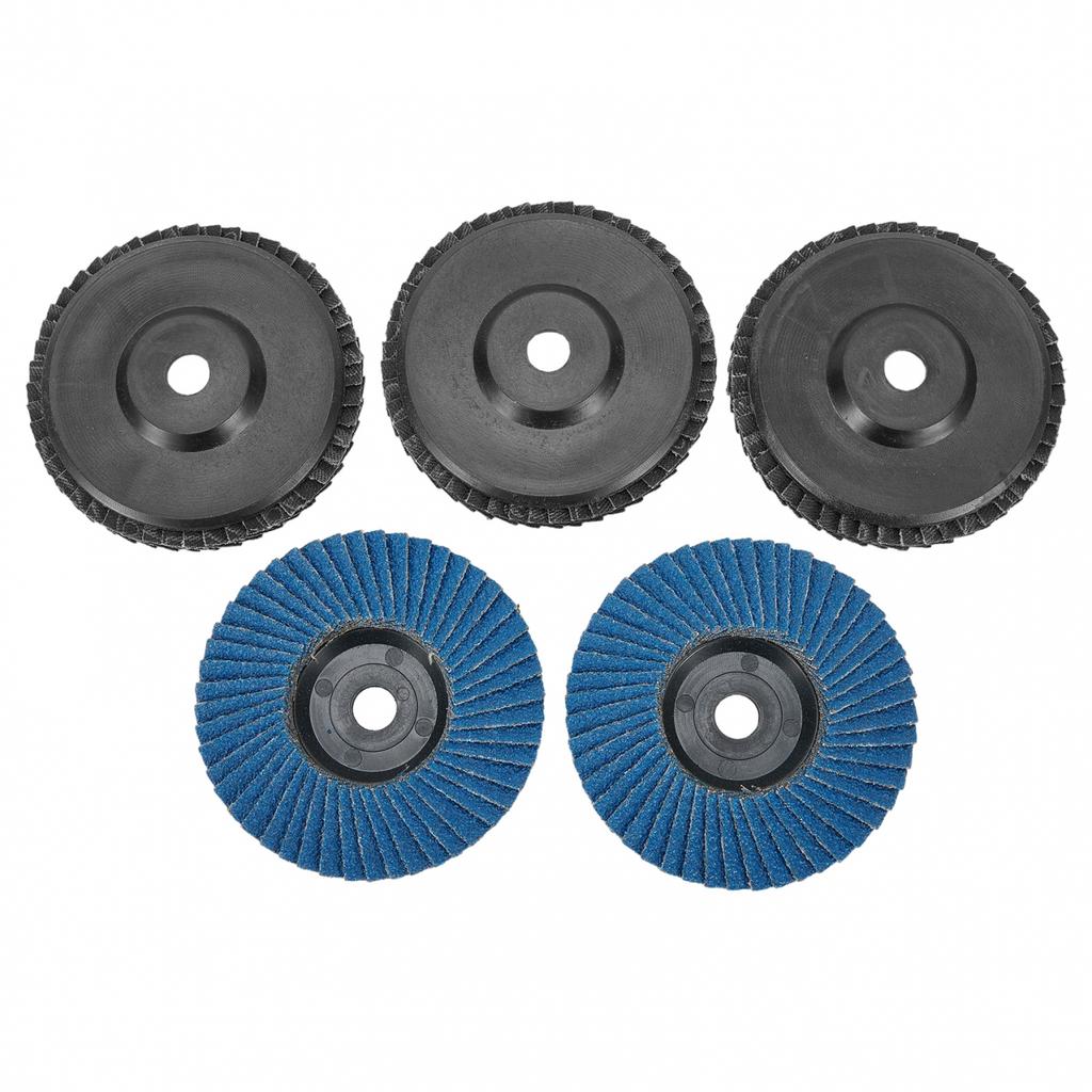 75mm 5ks Brusné kotouče Modrý lamelový plochý na řezání dřeva