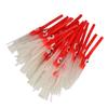 30pcs Luminous Squid Skirts Soft Artificial   Luminous Bait for Saltwater Freshwater