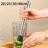 Creative Crushing Ice Hammer Stainless Steel Fruit Tea Muddler Stirring Bar Ice Crusher  Home