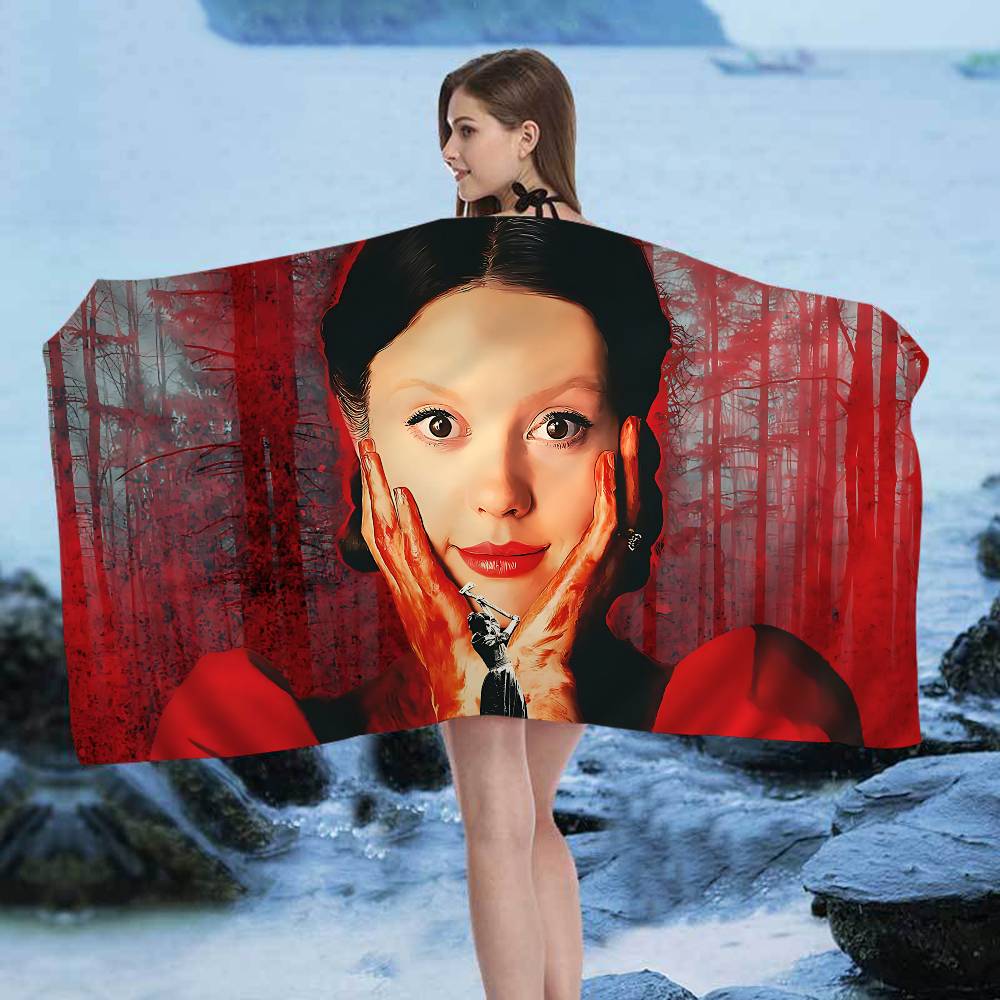 Drama Movie P-Pearl Bath Towel Microfiber Soft Water Absorbing Breathable For Girl Kids Decorative Cartoon Beach Towel