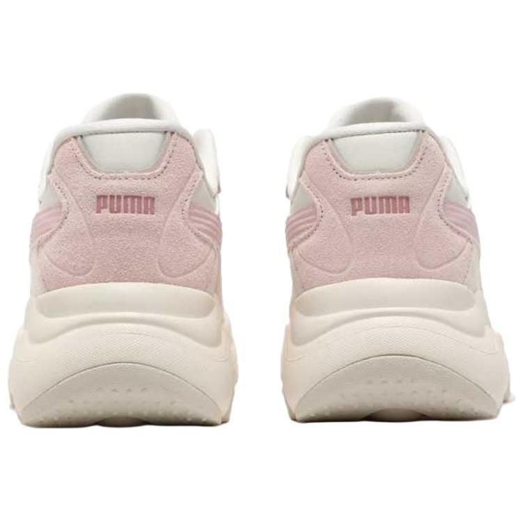 PUMA Pulsar Abrasion Resistant Low top Casual Shoes Women's White Pink 401860-01