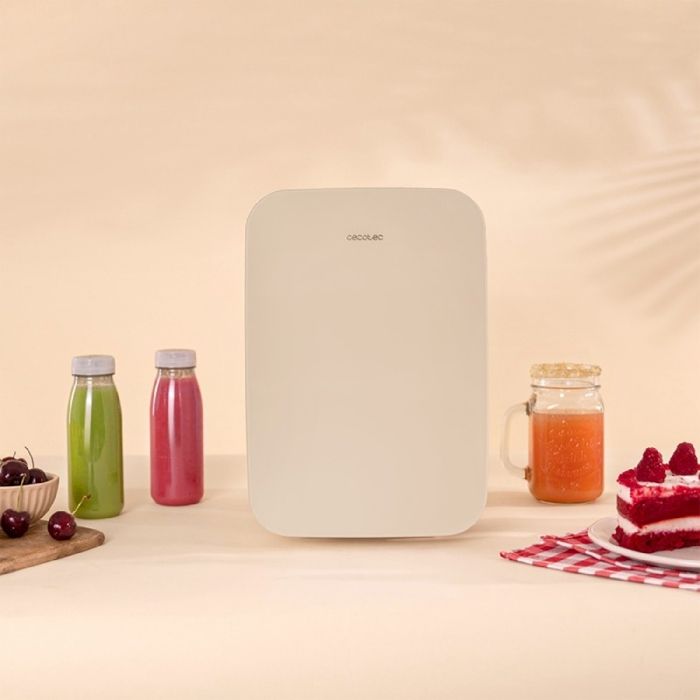 Mini-refrigerator - CECOTEC - MiniCooling 6L - Portable - 12V/220V - Bahamas Beige
