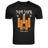 New York Borough Queens Brooklyn Manhattan Graphic T-Shirt