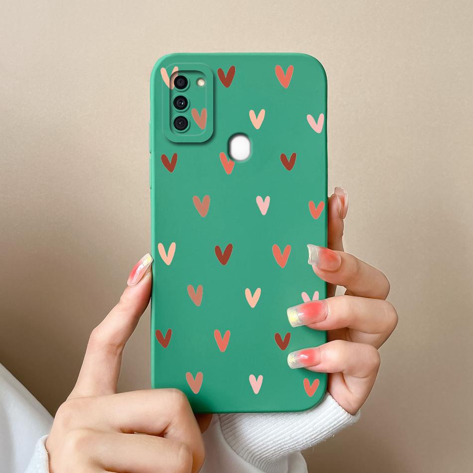 For Samsung A11 Phone Case Cute Butterfly Soft Liquid Silicone Camera Protection Back Cover For Galaxy A 11 Funda Capa Protector