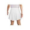 Nike Dri-Fit Solid Side Pocket Built-In Shorts Comfortable Sports Casual Skirt Women skirts White DD0351-100