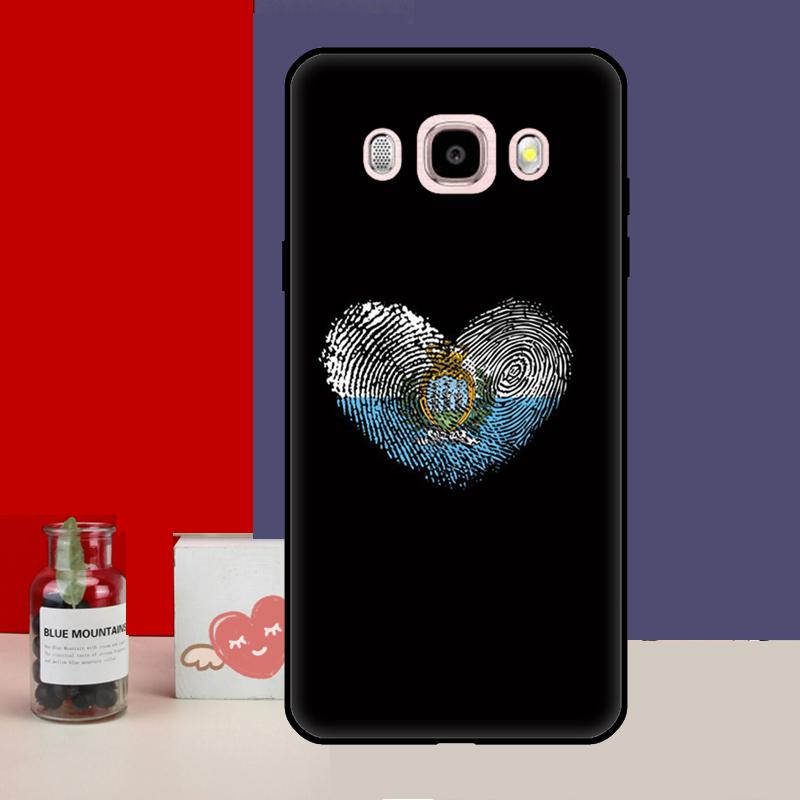 San Marino Flag Case For Samsung Galaxy J4 J6 Plus 2018 J8 A6 A7 A8 A9 J1 A3 A5 2016 J3 J5 J7 2017 Cover