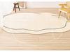 Irregular Shaped Wabi-Sabi Carpet: Thick Luxury Floor Mat for Living Room, Bedroom, Study, or Cloakroom