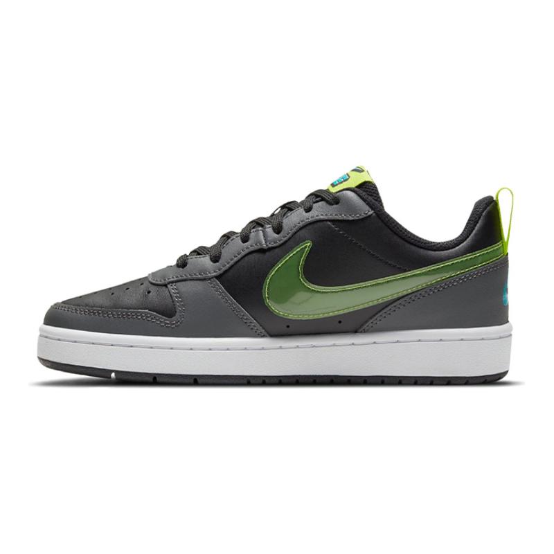 Nike Court Borough Low 2  Grey Green  GS Sneakers CW1624-001 36