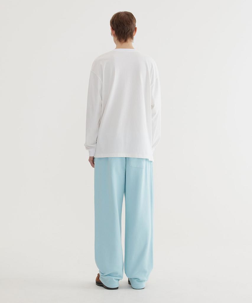 COVERNAT Semi-Wide Authentic Sweatpants Sky Blue