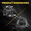 Adattatore Valvola Blow Off Turbo per - Cadillac CT4 2.7 Turbo Alluminio Nero