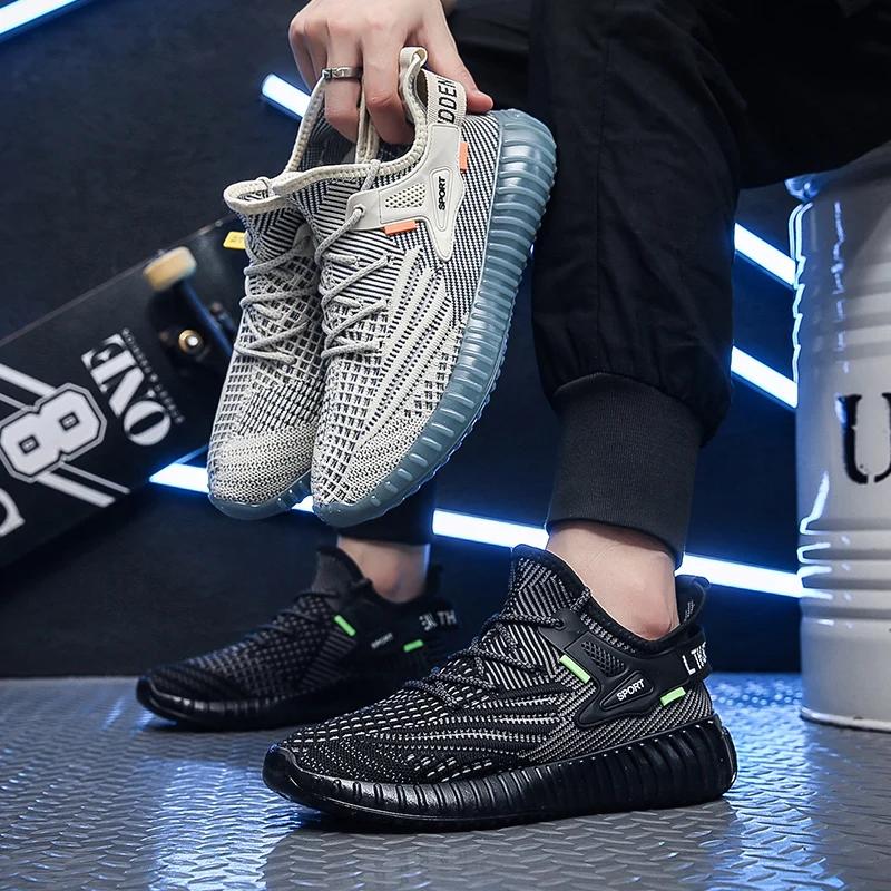 Fashion 2025 Men's Vulcanized Shoes Fashion Breathable Summer Tennis Casual Sports Shoes Anti Slip Vibration Comfortable Walking Shoes