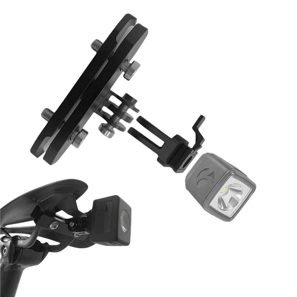 MTB Bike Bicycle Saddle Light Mount Practical Aluminum Alloy+ABS