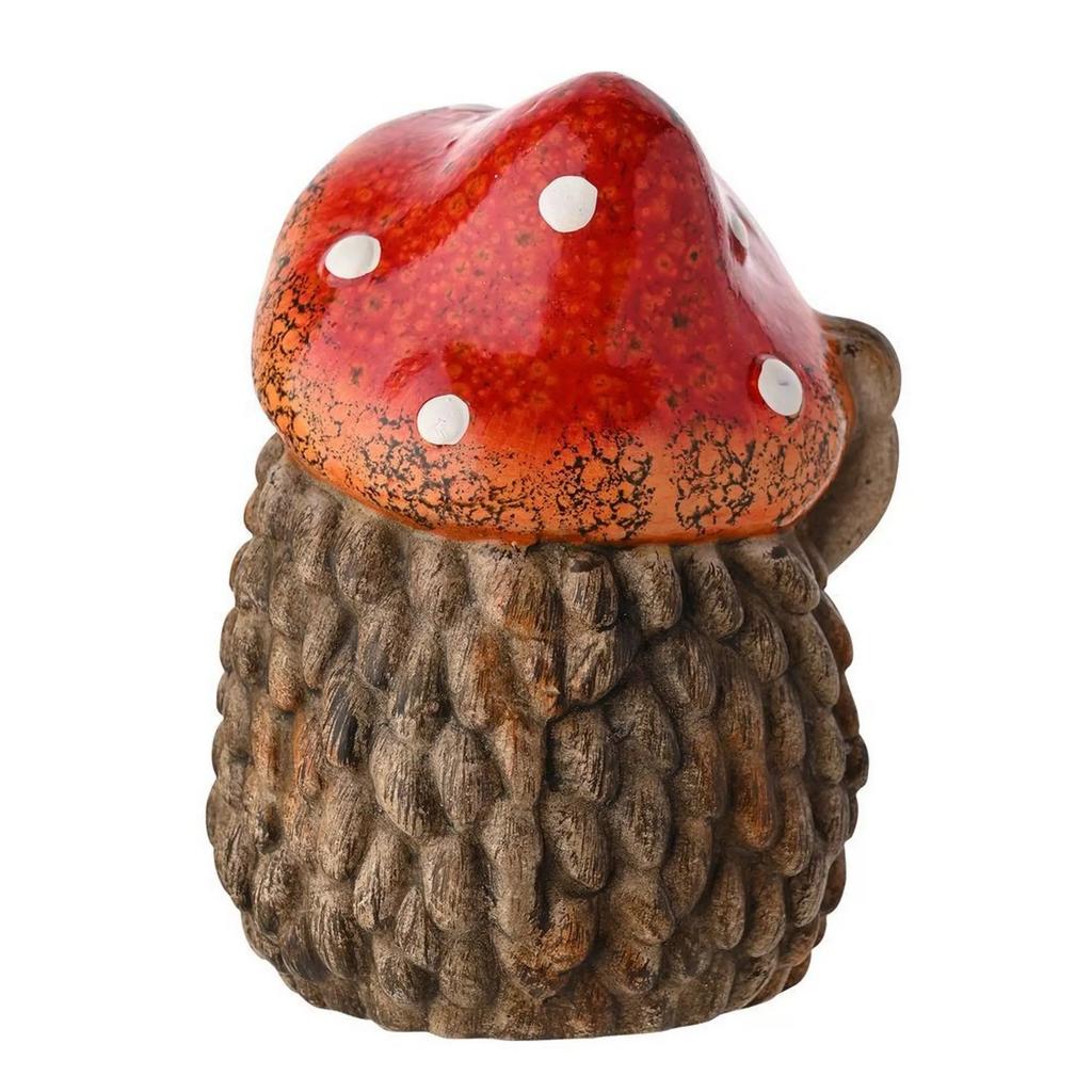 Country Living Hedgehog With Toadstool Hat Ornament