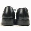 BALLY Made in France Cap Toe Business Shoes Black Size 7E (25.0-25.5) All Leather Men's(USED)