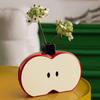 Apples Shape Flower Vase Crafts Tabletop Ornament for Farmhouse Cabinet Dining Room