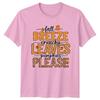 Fall Breeze Crunchy Leaves Pumpkins Unisexs TShirt Fall Autumn Gift For Her