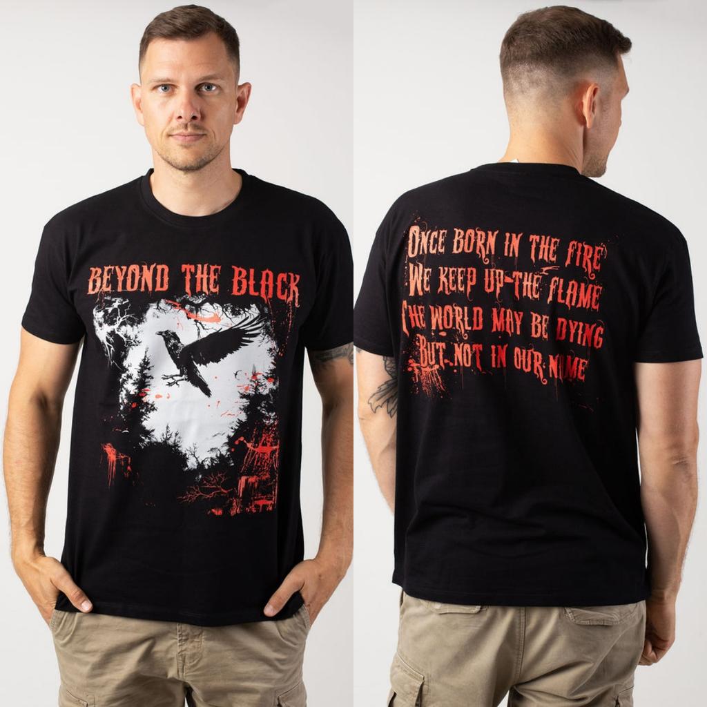 Beyond The Black Graphic Cotton Tshirt Unisex Summer Short Sleeve Fashion Brand Tee Luxury Casual Vintage Tees