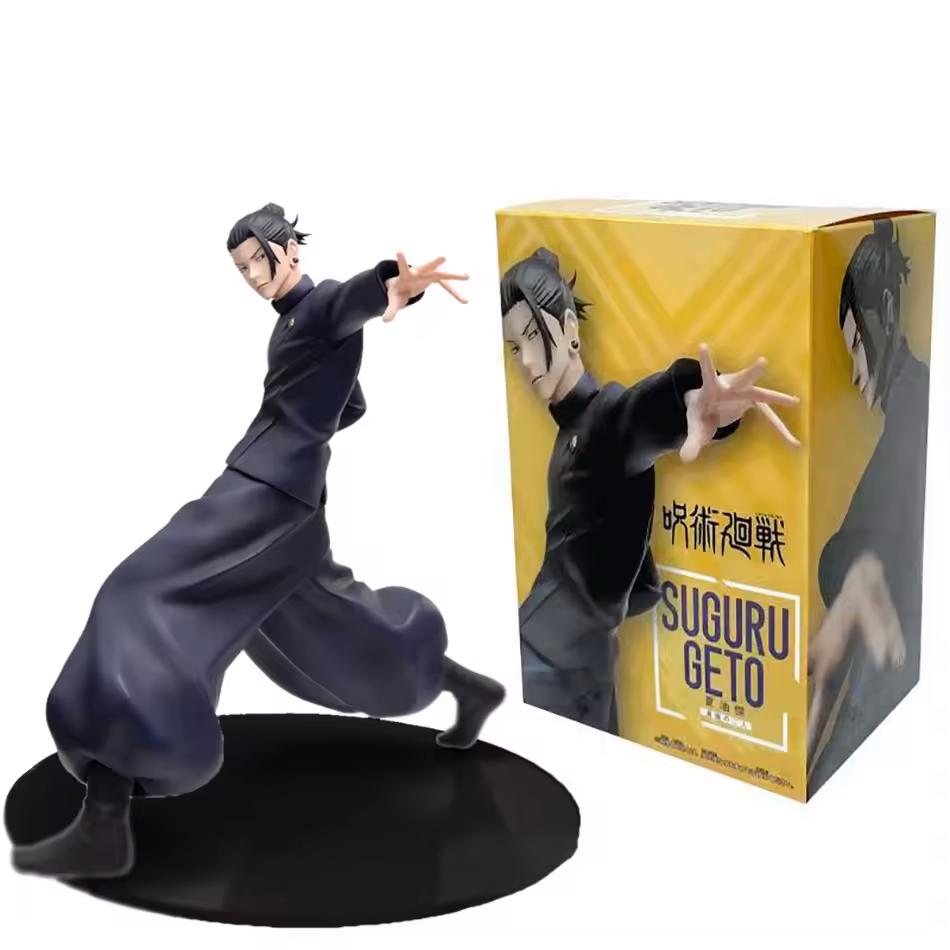 14.5cm Jujutsu Kaisen Anime Figure Noodle Stopper Satoru Gojo Action Figure Geto Suguru Figurine PVC Adult Collection Model Toys