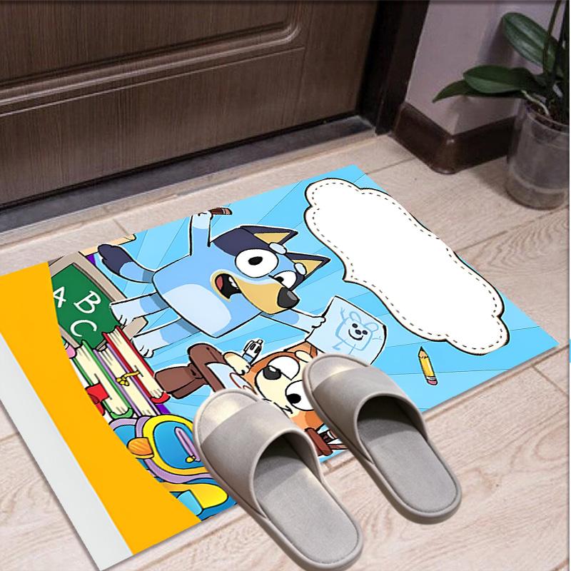 Bluey Pattern Rug, Indoor/Outdoor Mat, for Picnic, Gameroom, Bedroom, Office, Living Room, Home Decor Carpet, Birthday Gift