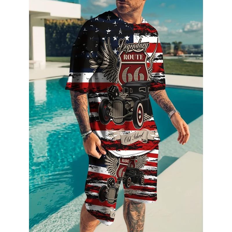 Men s novel, comfortable and breathable casual sports suit S