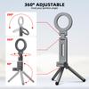 Magnetische Flugzeug-Handyhalterung Universal Reise Schreibtisch Handyhalter Ständer Faltbar 360° Drehung Selfie-Stick Handyhalterung