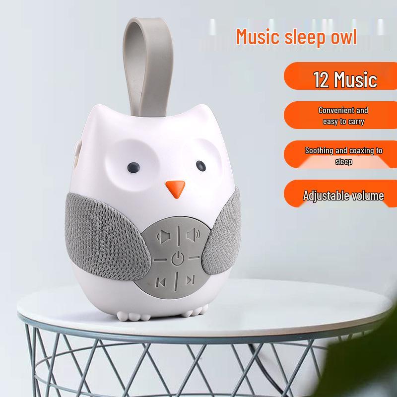Infant Soothing Owl Music Player Toy for Crib, 0-3 Years