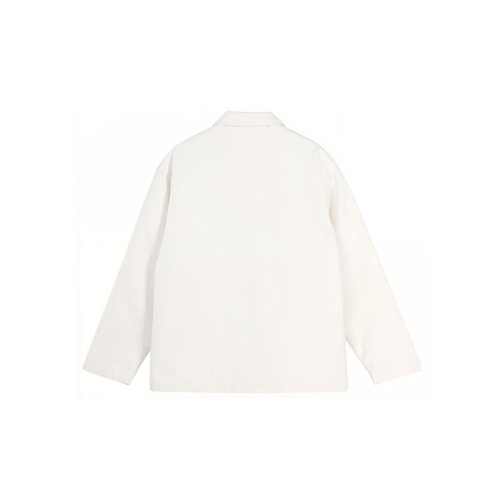 Nike Solid Color Logo Pocket Long Sleeve Jacket Men Outerwear White DQ4939-030