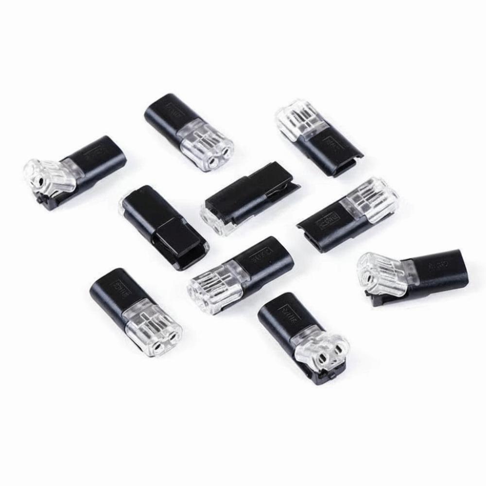 22-20AWG Pluggable Wire Connector 2pin Led Light Cable Connector Wire Connection