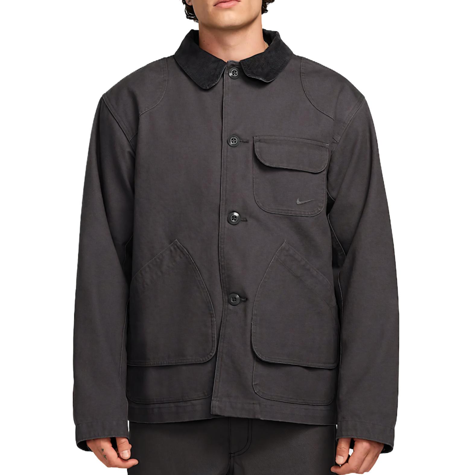Nike Life Men s Flannel-Lined Barn Coat FZ0132-060 S