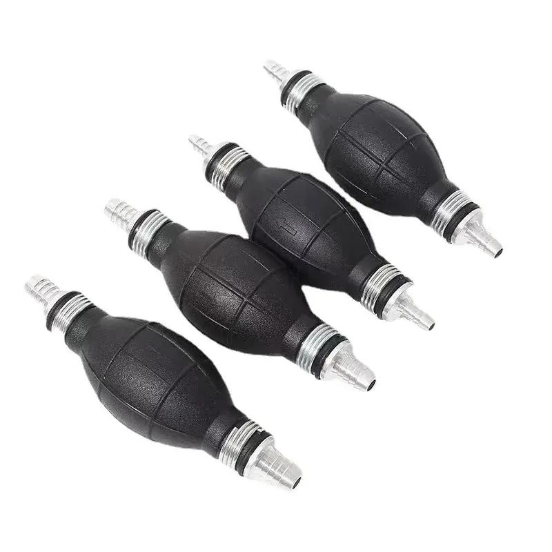 Universal 6mm Fuel Pump Line Rubber Aluminum Hand Primer Bulb Diesel Oil Transfer Petrol Auto Boat Marine Outboard