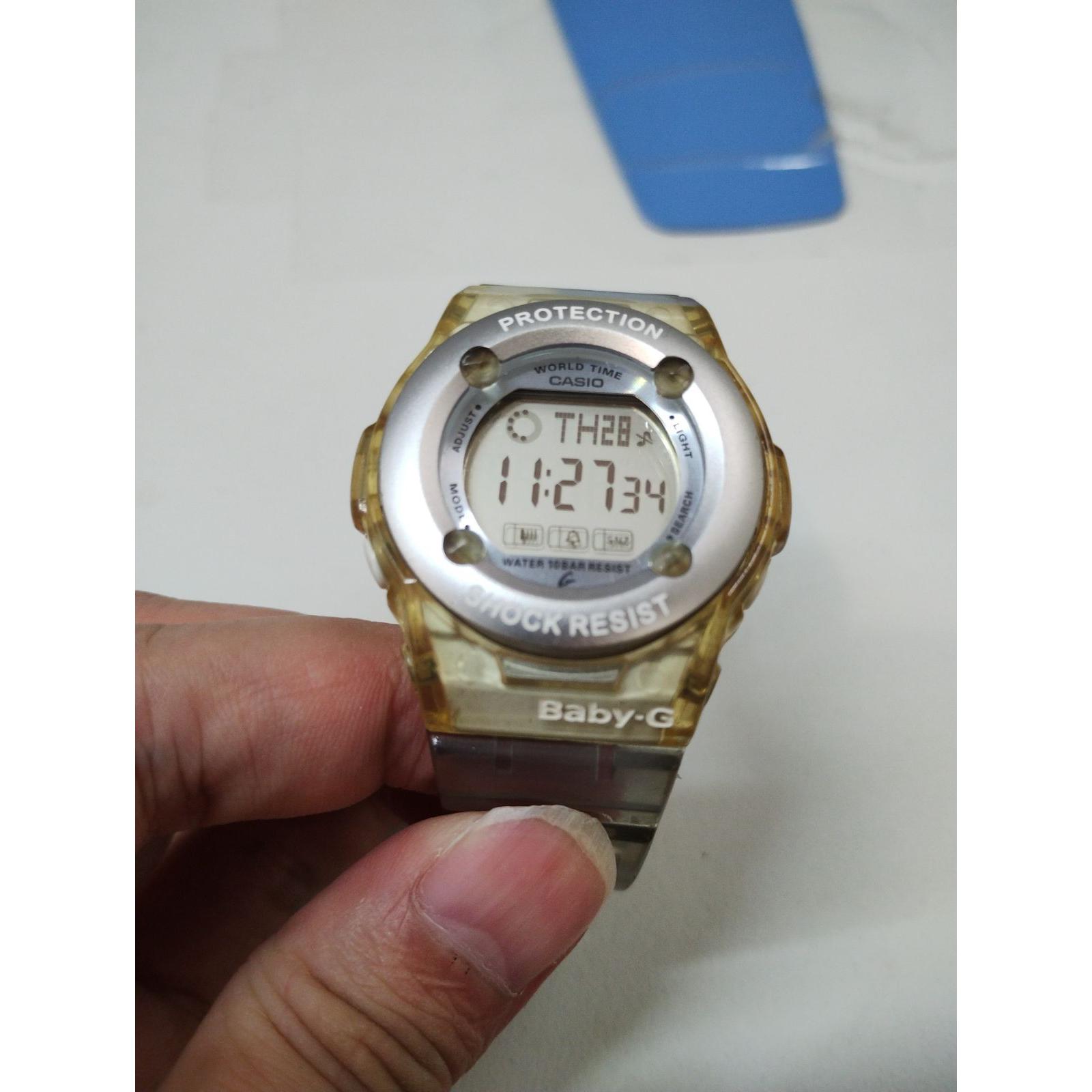Used [F2-75]Used CASIO Baby-G BG-1302 Skeleton