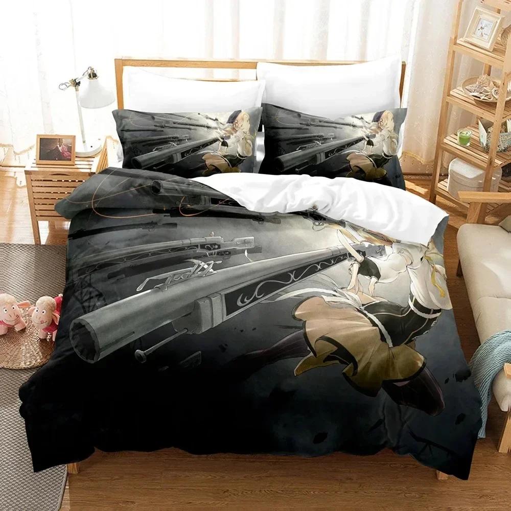 Comforter Fashion Top 3D Puella Magi Madoka Magica Bedding Sets With Twin Full Queen King Bedclothes