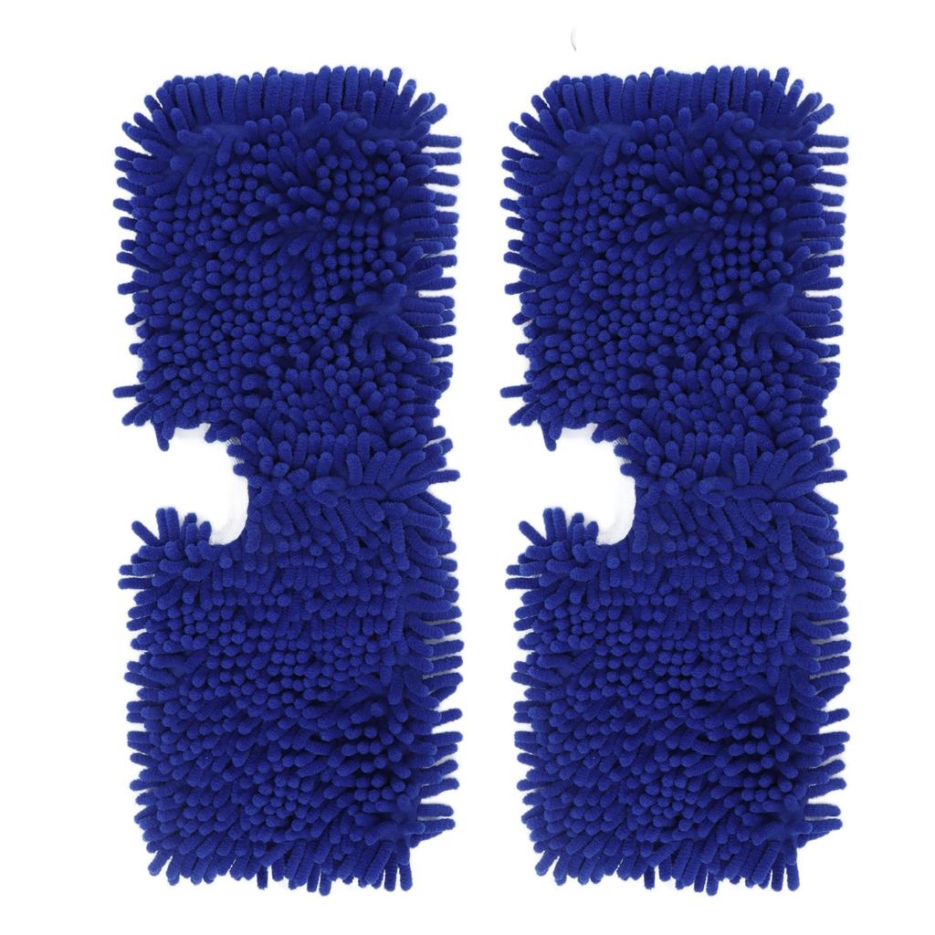 2PCS Mop Head Pad Microfiber Mop Replacement Pad Washable Reusable Mop Refill for OCedar