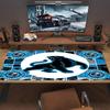 Carolina Panthers Logo Color Mouse Pad Large Gaming Table Cushion Non-slip Laptop Tablet Big Mousepad XXL Mat Mini PC Playmat With Lock Edge