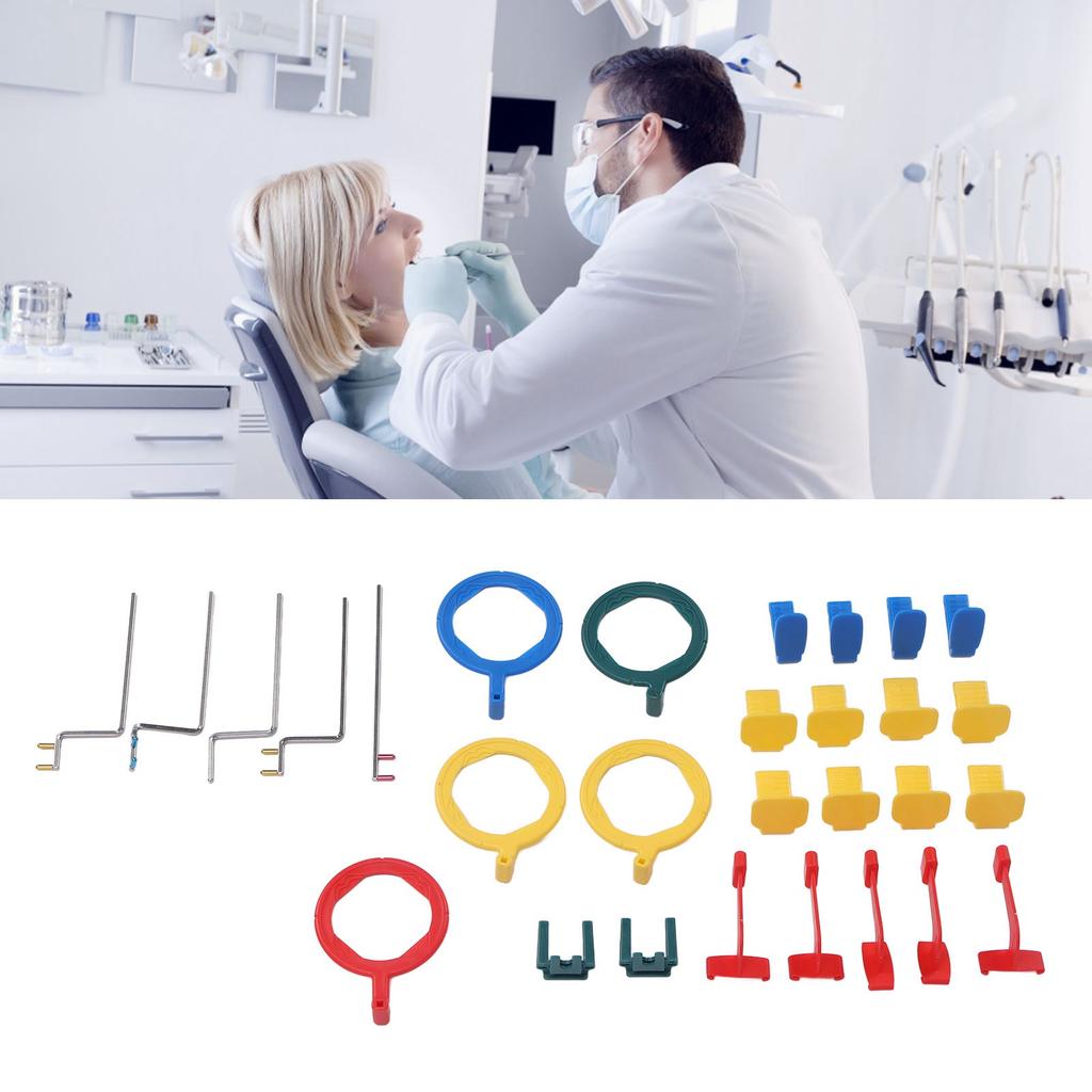 Stomatologiczny wewnątrzustny system pozycjonowania filmu rentgenowskiego Ergonomiczny widoczny zestaw pomocy do zdjęć stomatologicznych dla dentystów