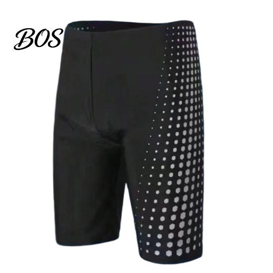 Men Water-resistant Trunks Professional Swim Jammers, Athletic Competitive Racing Training Swimwear Swimming Shorts, Quick-Drying Swimsuit Stretchy