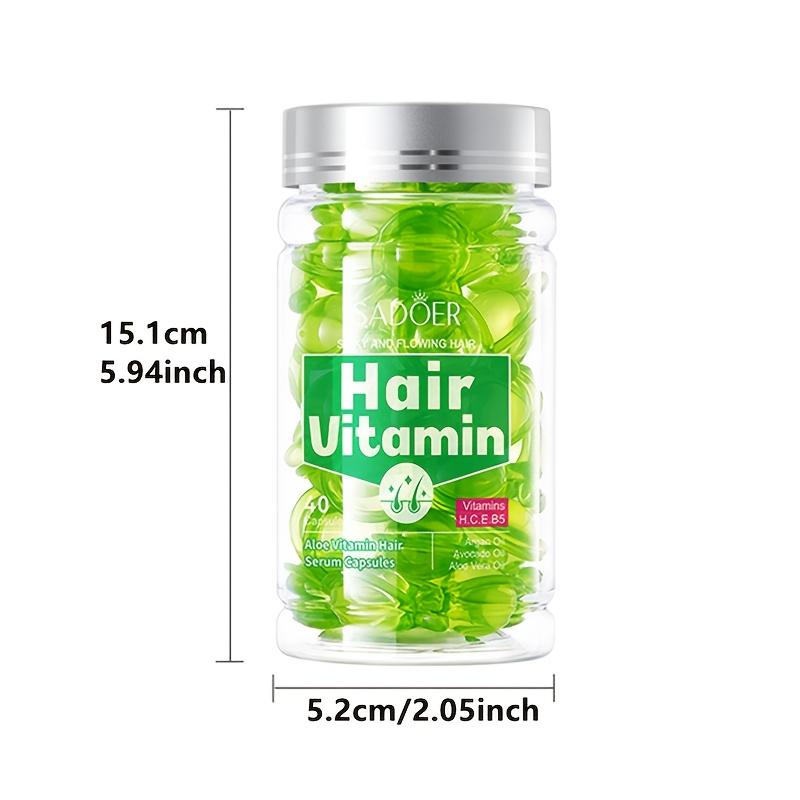 Magic Hair Vitamin Capsule Keratin Oil Fast Restore Hair Soft Smooth Shiny Deep Moisturizer Frizzy Dry Scalp Hair Care Products
