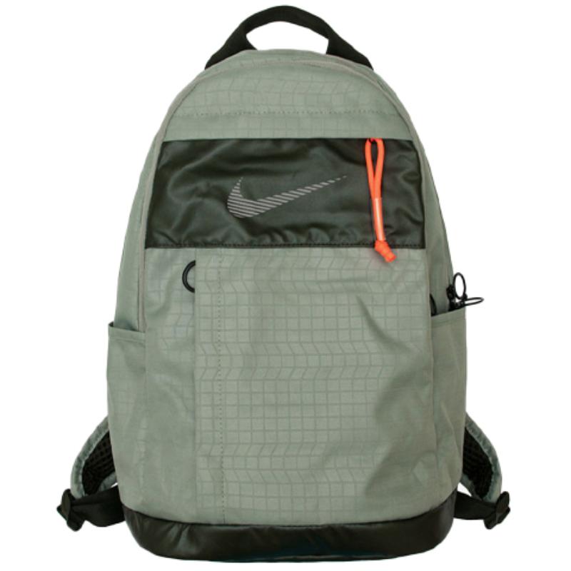 Nike Nylon Fabric Backpack Regular Unisex Seaweed Green Casual