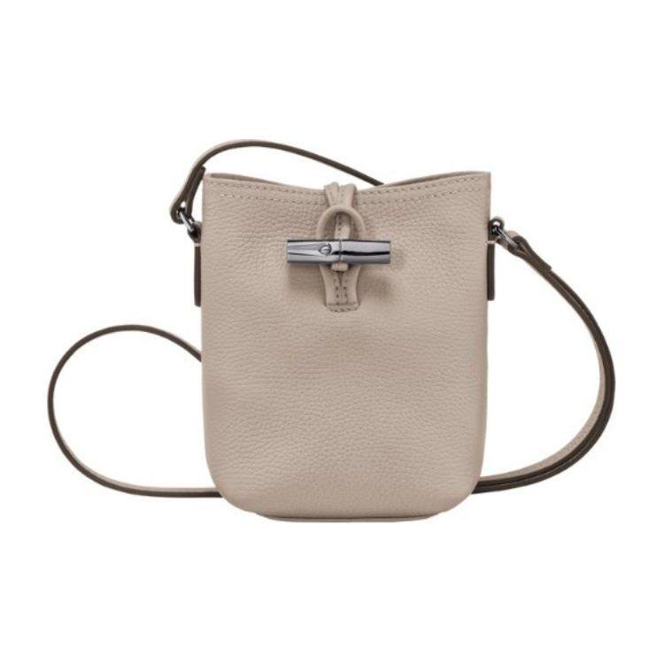 

Longchamp Le Roseau Bamboo Buckle Mini Crossbody Bag Women bags Khaki 10207968266 Basic Set (Bag+Dust Bag)
